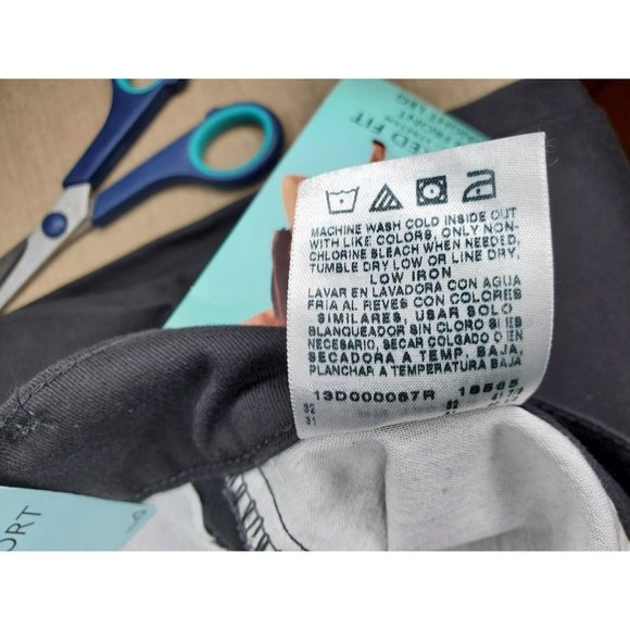 Lee Easy Care Color Hold 8M Relaxed Fit Your Curve Plain Front Straight Leg Pant - Picture 12 of 12